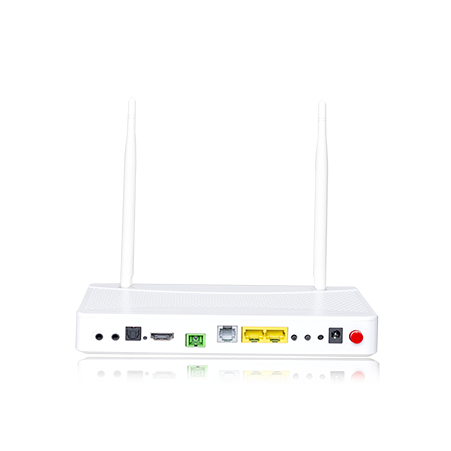 1SPDF+1HDMI+1GE+1FE+1TEL+WIFI(2.4G)+1PON combined with IPTV plus Bluetooth