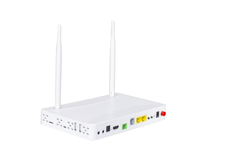1SPDF+1HDMI+1GE+1FE+1TEL+WIFI(2.4G)+1PON combined with IPTV plus Bluetooth
